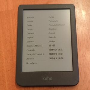 Kobo Clara Color E-reader Black